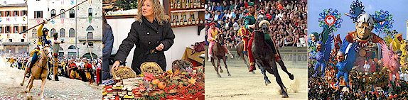 Festivals, feste, sagre and fairs of Tuscany