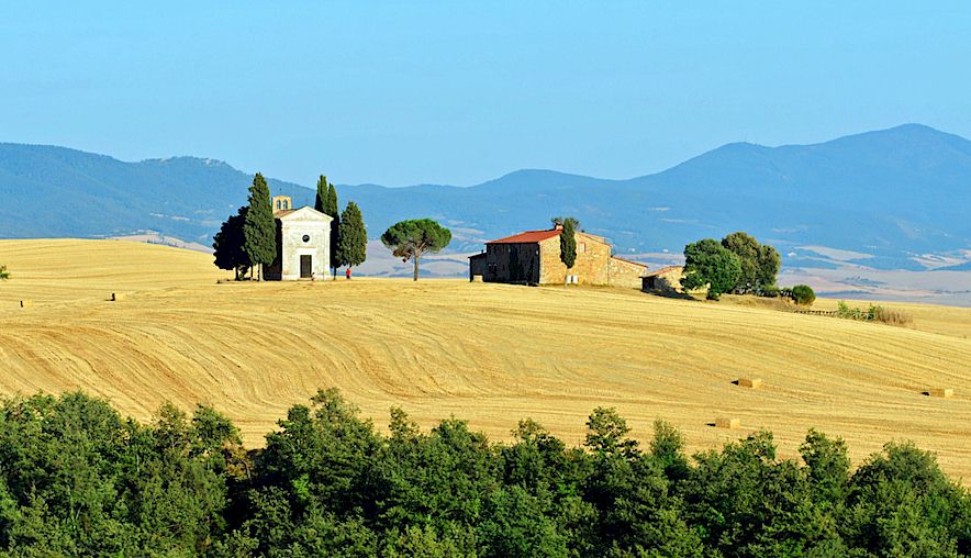 Valdorcia Tuscany Italy